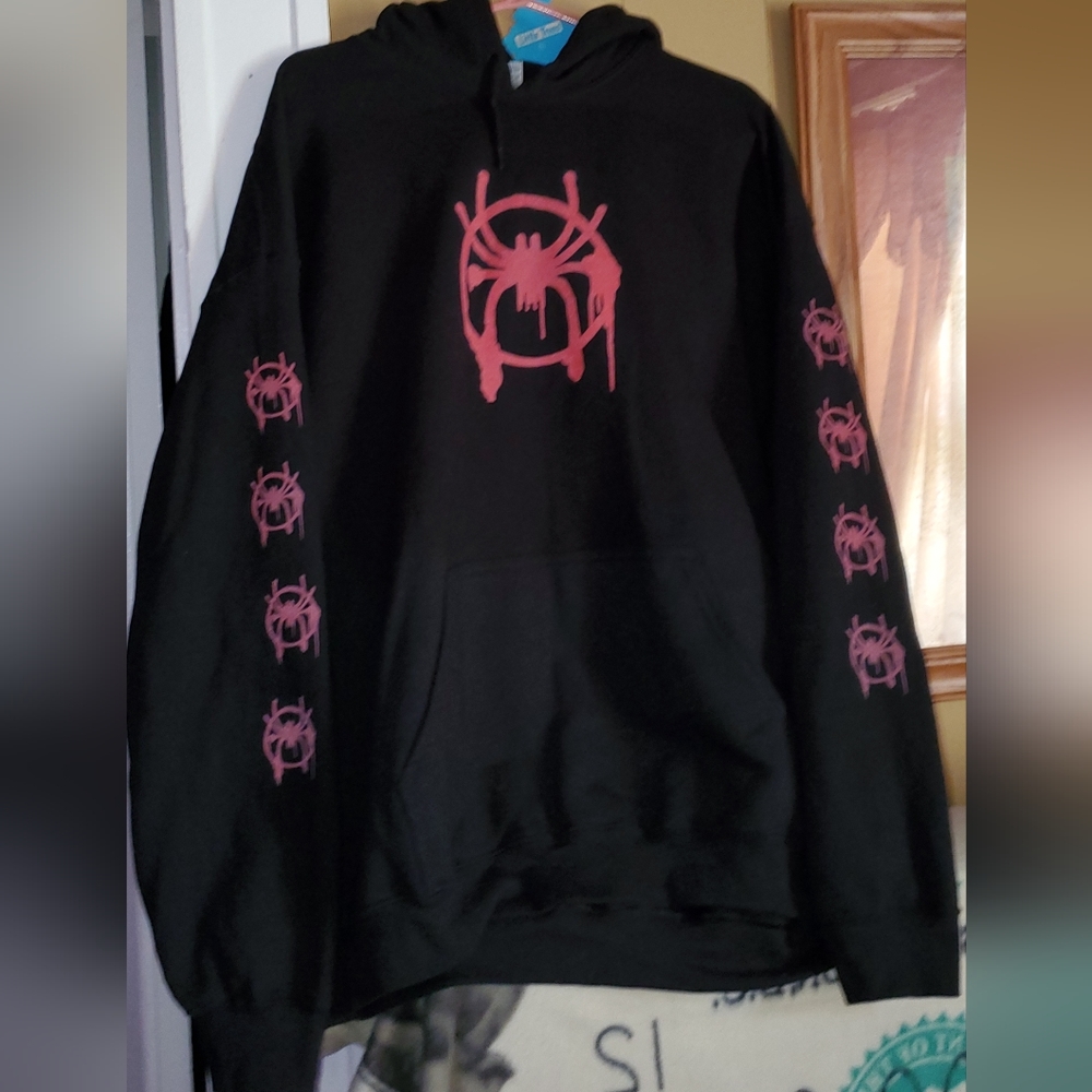 CUSTOM spiderman Across the spider verse hoodie pullover